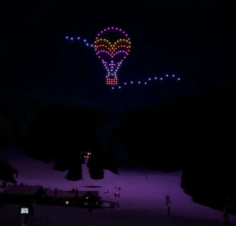 Spectacle de Drone à Flaine