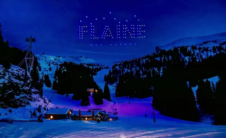 Spectacle de Drone à Flaine