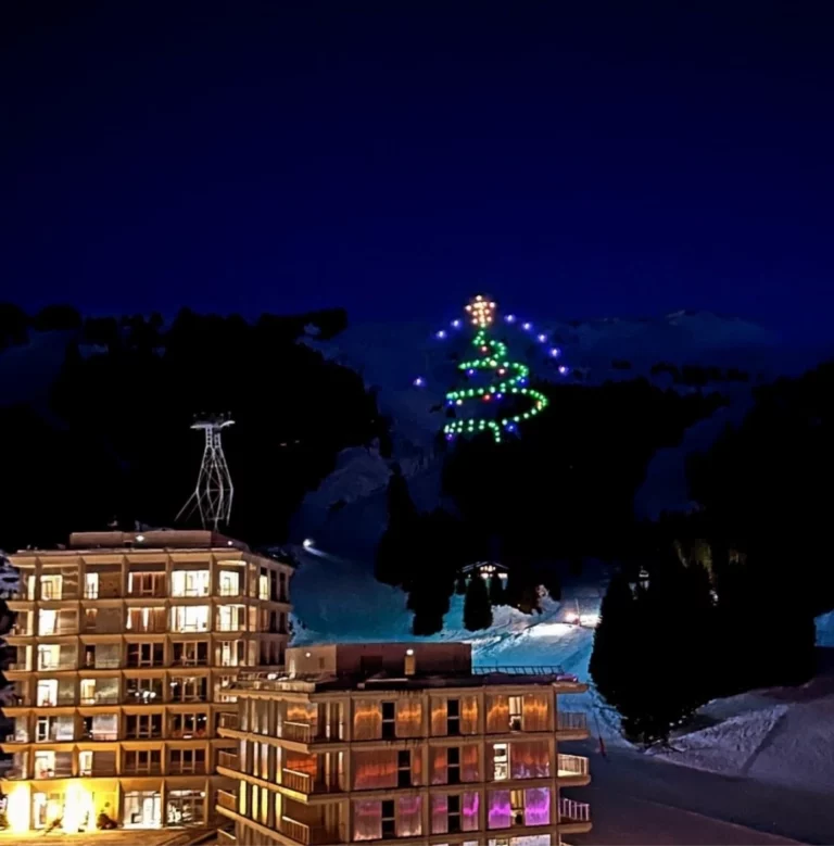 Spectacle de Drone à Flaine