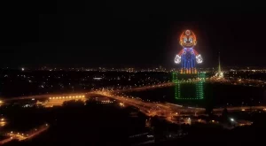 Spectacle de drones MARIO